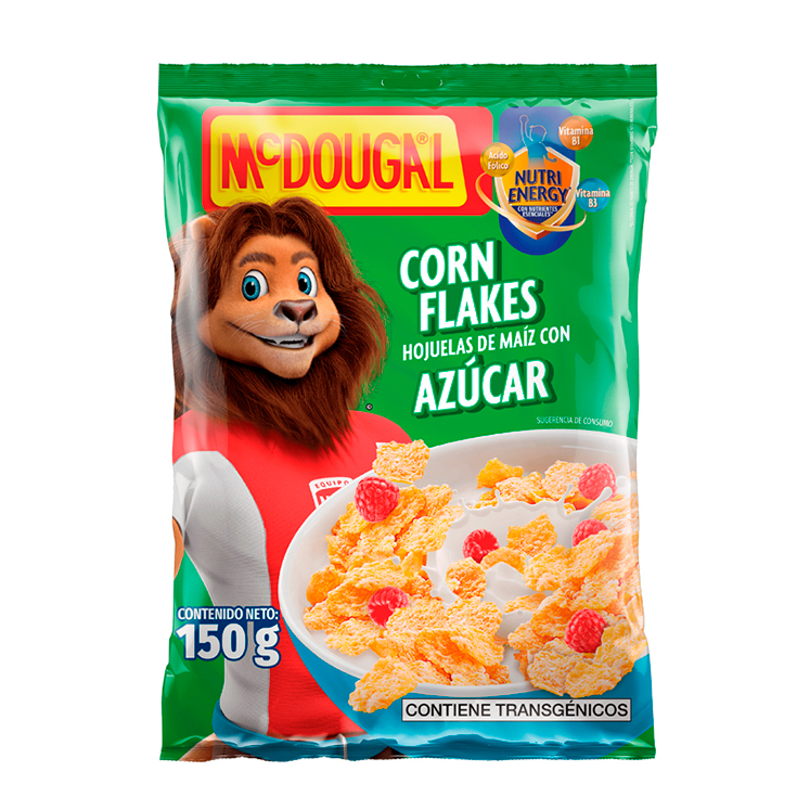 Mc Dougal Cereal Funda Corn Flakes Azucar 150 Gr