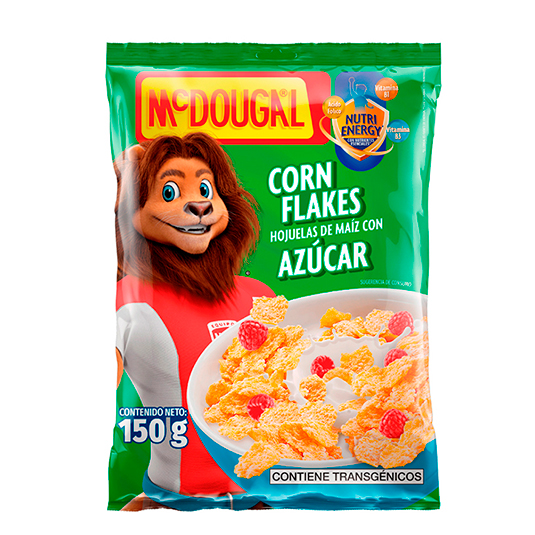 Mc Dougal Cereal Funda Corn Flakes Azucar 150 Gr