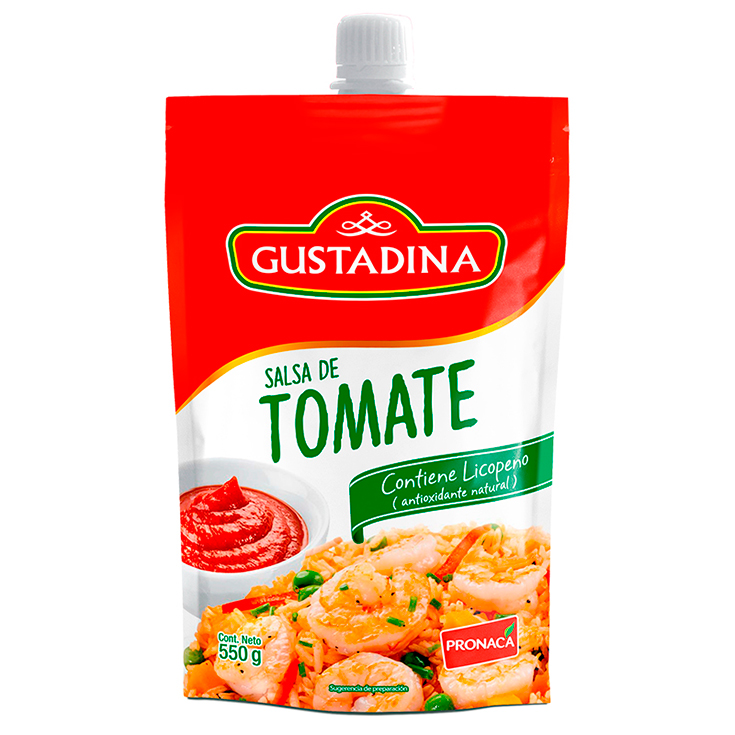 Salsa De Tomate Gustadina 550 Gr