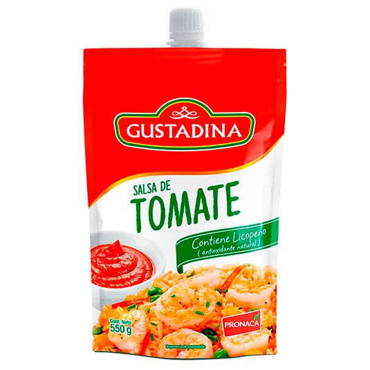 Salsa De Tomate Gustadina 550 Gr