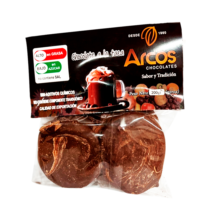 Chocolate Arcos Ambato Redondo 200 Gr.