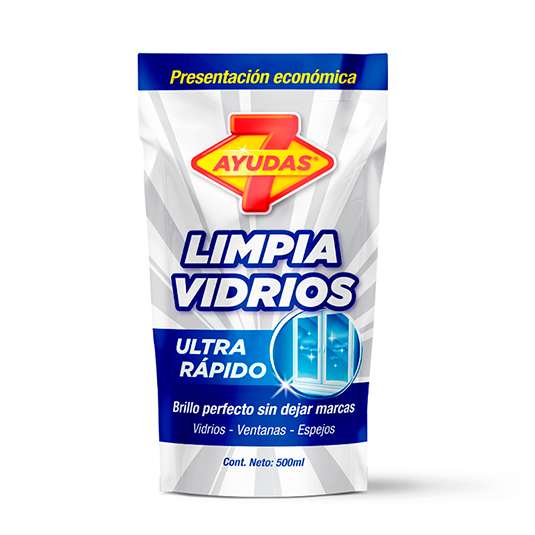 Limpiavidrios Doypack 7 Ayudas 500 Ml..