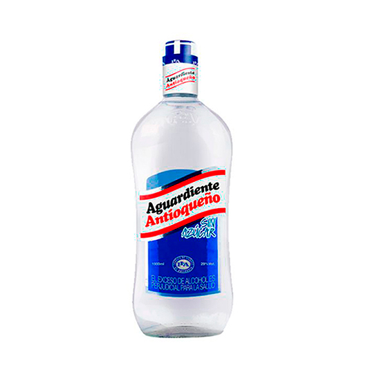Aguardiente Sin Azucar Antioqueño 1000ML
