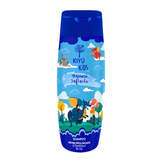 Shampoo Fragancia Infinita Kiyú Kids 400 Ml