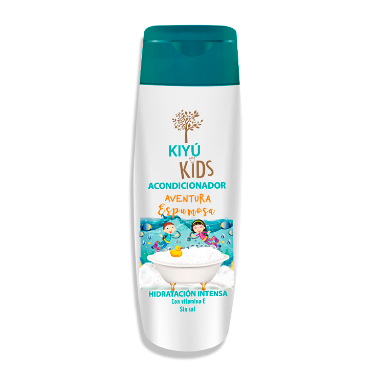 Acondicionador Aventura Espumosa Kiyú Kids 400 Ml