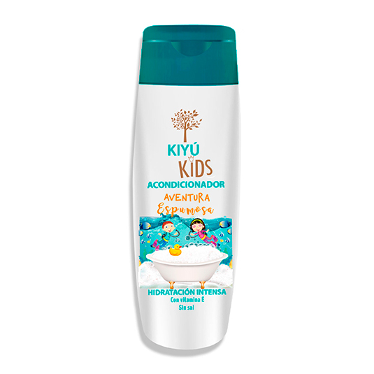 Acondicionador Aventura Espumosa Kiyú Kids 400 Ml