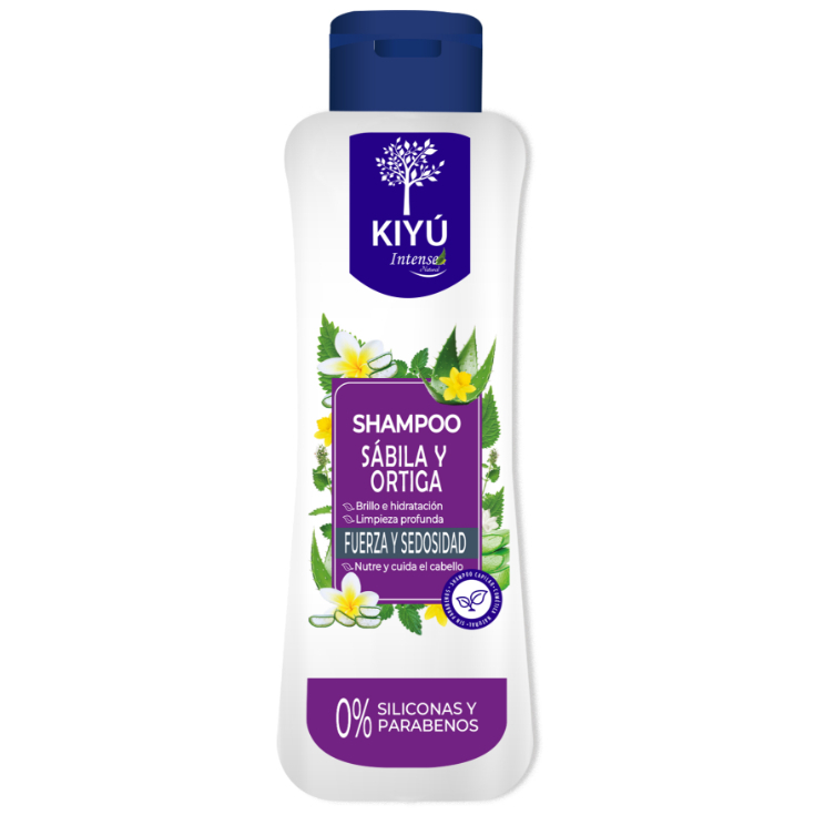 Shampoo Ortiga Y Sabila Kiyú Frasco 750 Ml