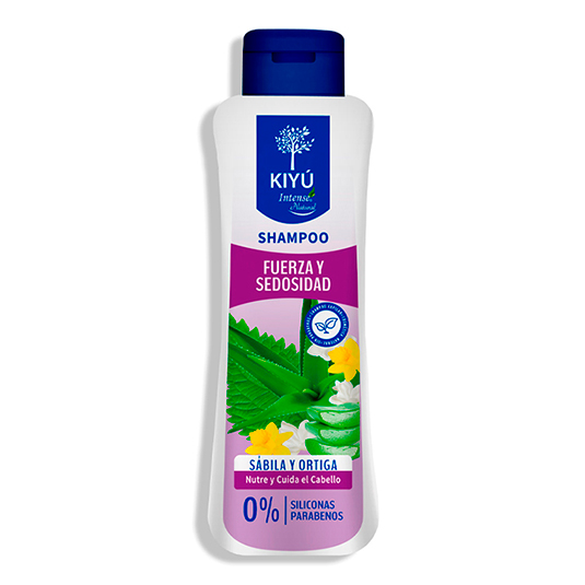 Shampoo Ortiga Y Sabila Kiyú Frasco 750 Ml