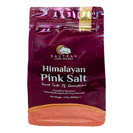 Sal Rosada Del Himalaya Fina Saltean 500 Gr