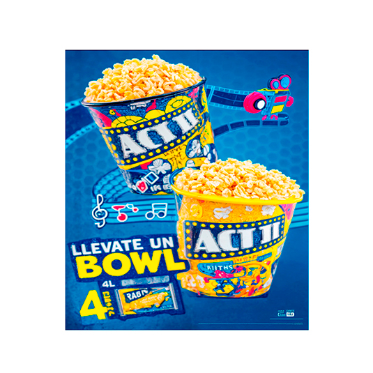 Canguil 4Pack + Bowl Act II 320Gr + Regalo