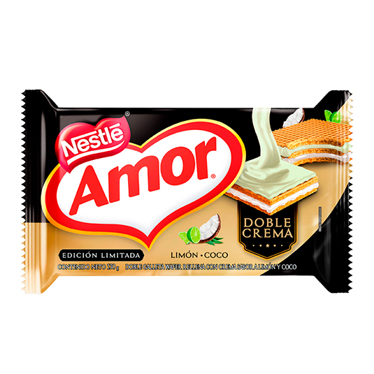 Galleta Wafer Limon Coco Amor 130GR