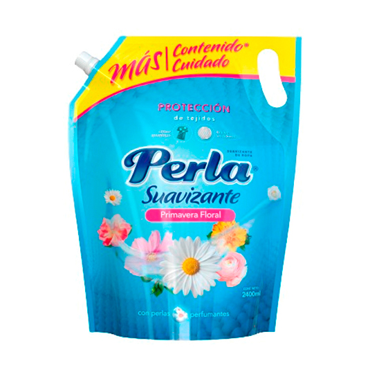 Perla Suavizante Primavera Floral Doypack 2.4 Ml.