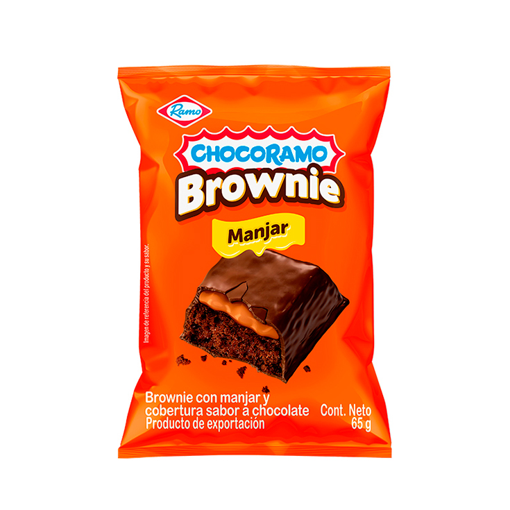 Chocobrownie Arequipe Ramo 65 Gr