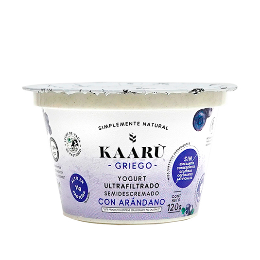 Yogurt Griego Arandano Kaaru 120 Gr