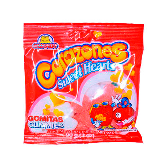 Gomitas Gummies Corazon Guandy 90GR