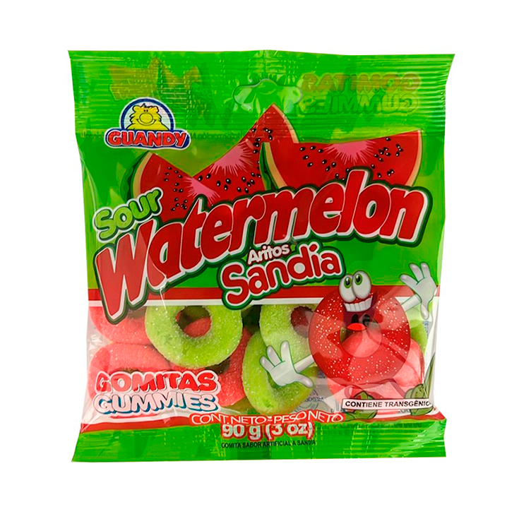 Gomitas Watermelon Sandia Guandy 90GR Gomitas Watermelon Sandia Guandy 90GR