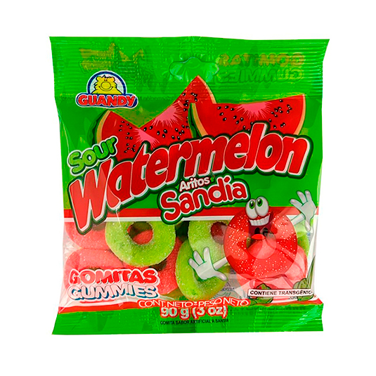 Gomitas Watermelon Sandia Guandy 90GR