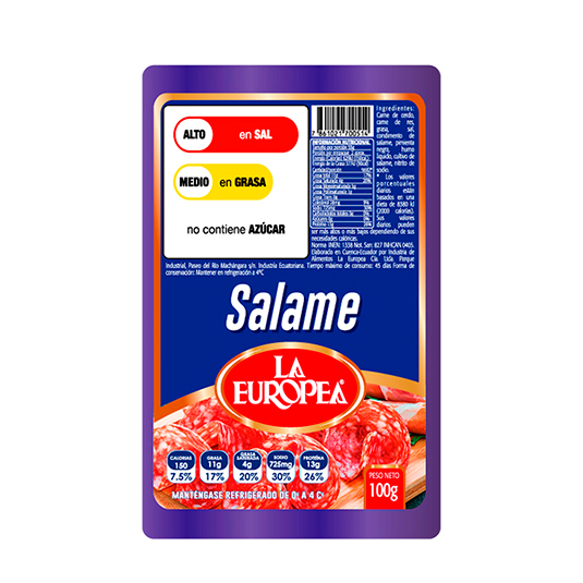 Salami La Europea 100 Gr