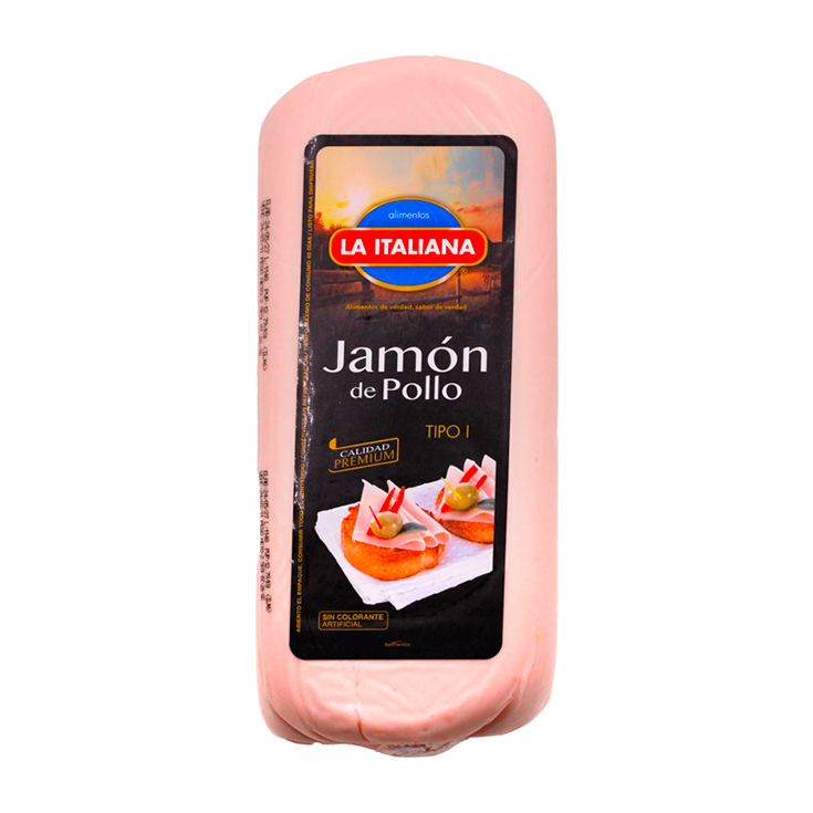 Jamon Pollo Pieza. 2.5 Kg