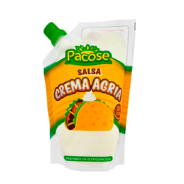 Salsa Crema Agria Pacose 200Gr