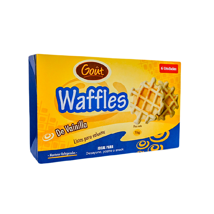 Waffles De Vainilla Pacose 216Gr