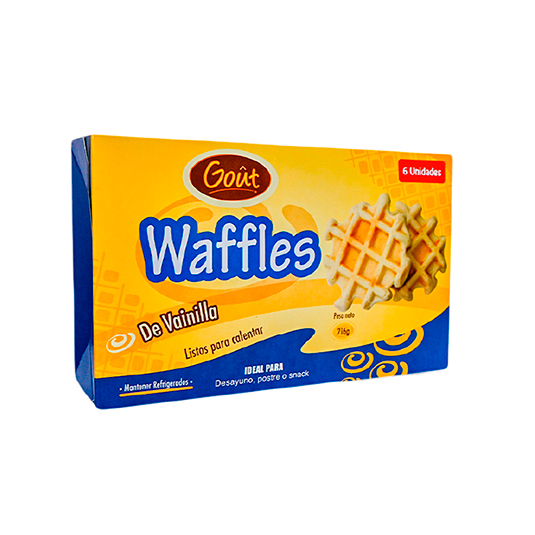 Waffles De Vainilla Pacose 216Gr