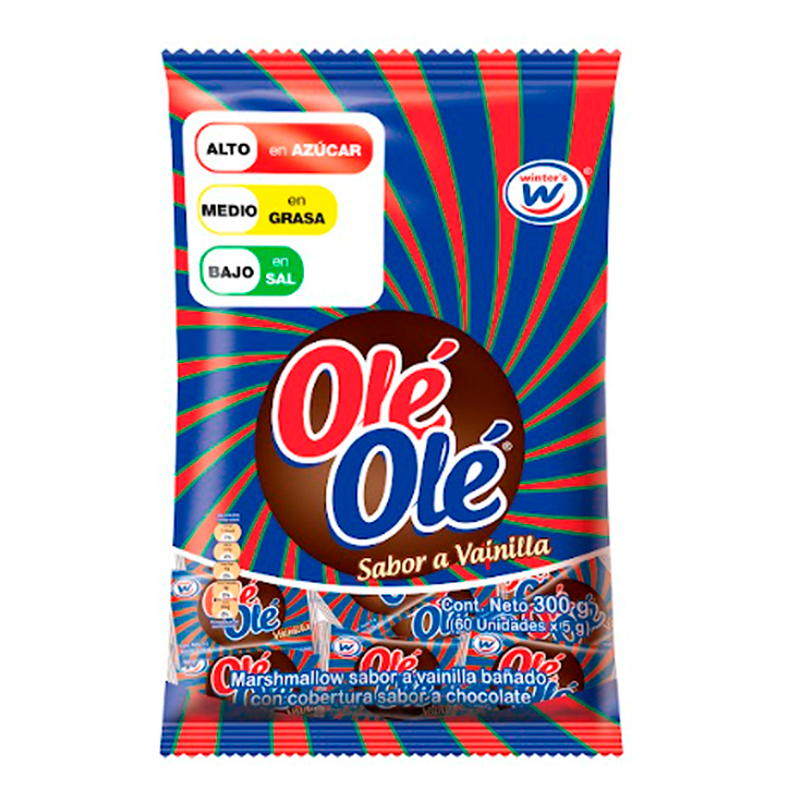 Marshmallow Sabor A Vainilla Ole Ole 300gr