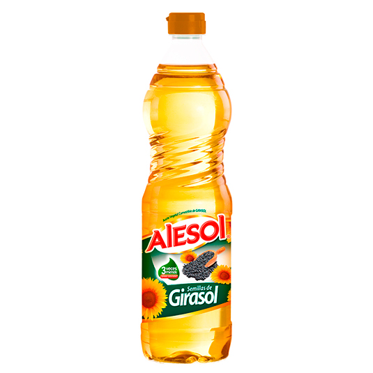 Aceite Girasol Alesol 500Ml Botella