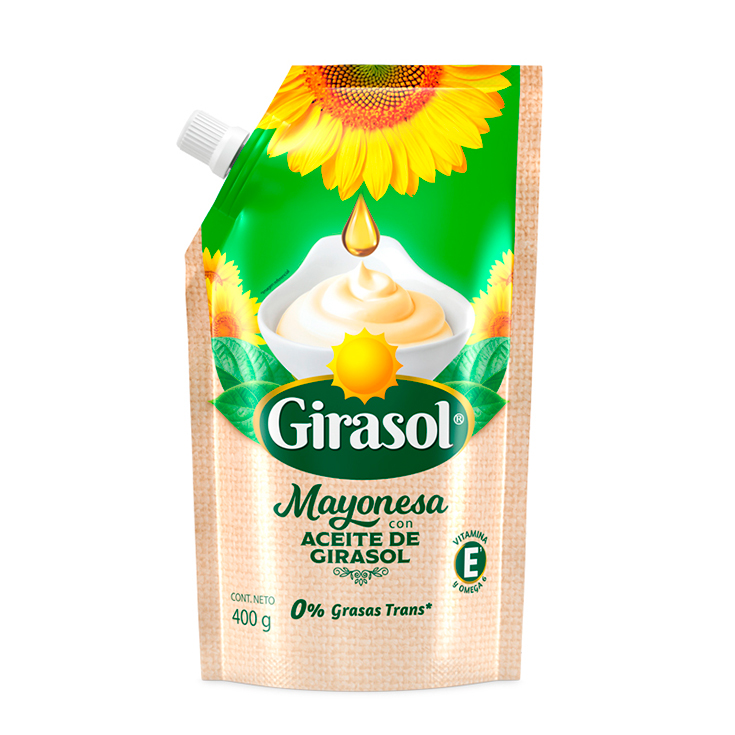 Mayonesa Girasol Doy Pack 400 Gr