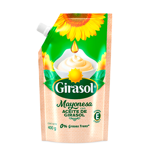 Mayonesa Girasol Doy Pack 400 Gr