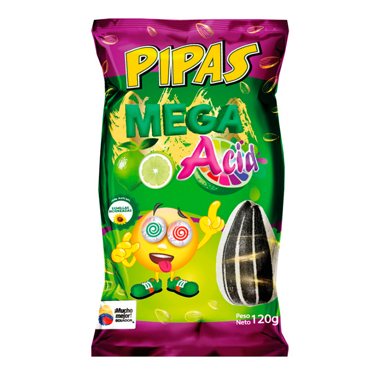 Pepas Semillas De Girasol Acido Lomon E 120 Gr