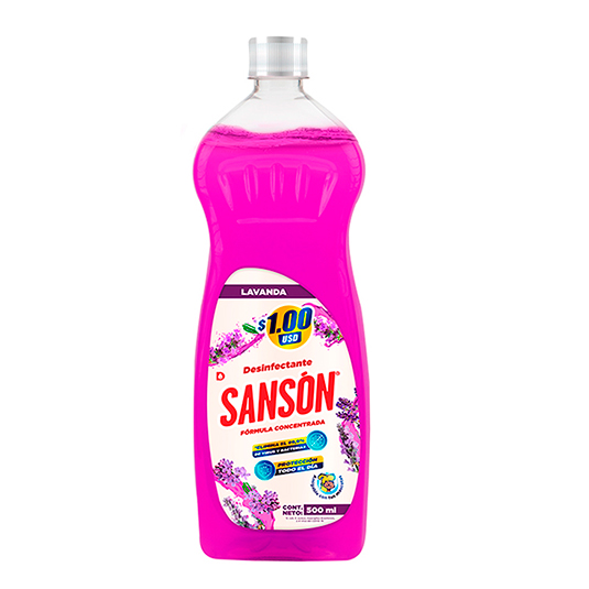 Desinfectante Sanson Lavanda 500 Ml.