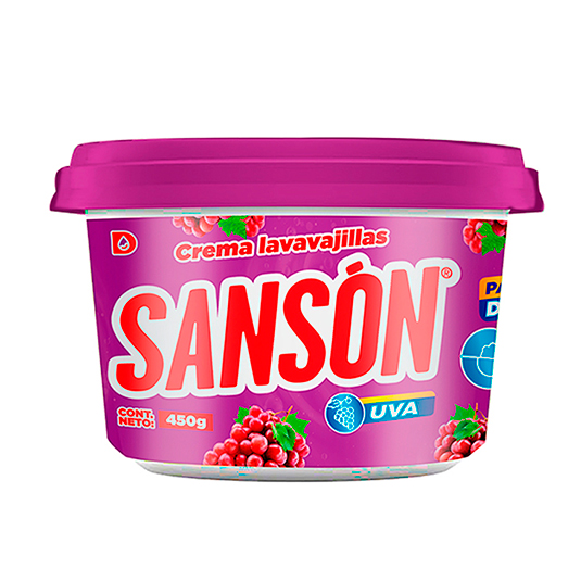 Crema Lavavajilla Sanson Uva 450 Gr.