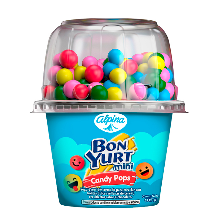 Bonyort Mini Candy Pops Alpina 105 Gr