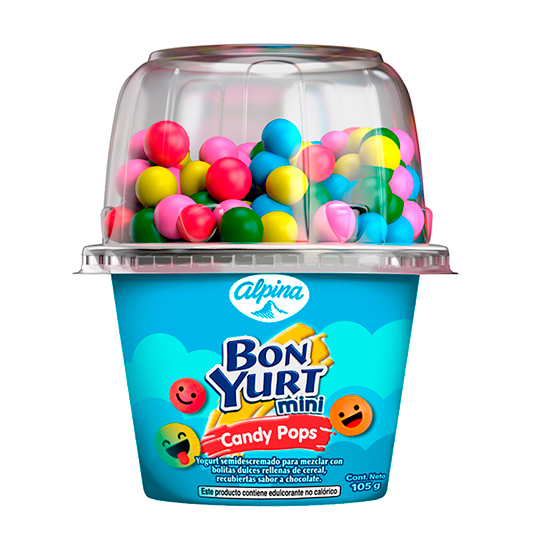Bonyort Mini Candy Pops Alpina 105 Gr