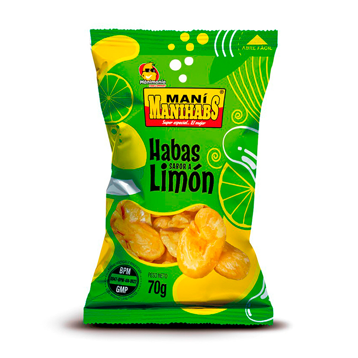 Habas De Limón Manihabs 70 Gr