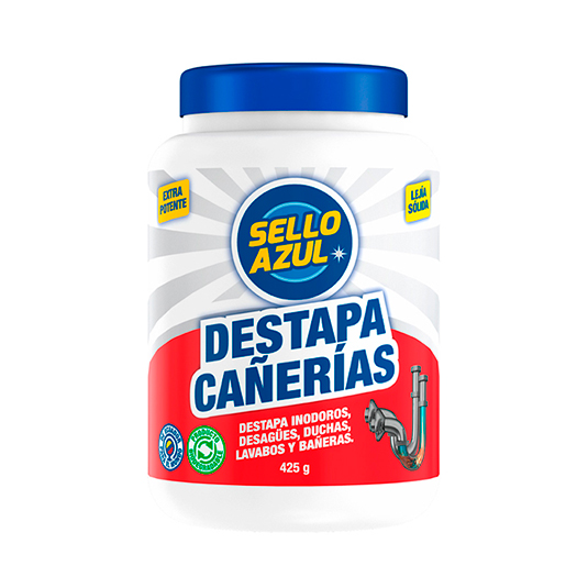 Destapa Cañerías Sello Azul 425 Gr.
