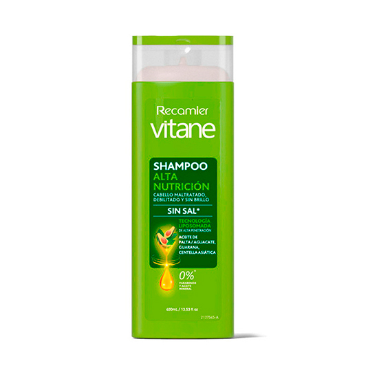 Shampoo Alta Nutrición Vitane 400 Ml