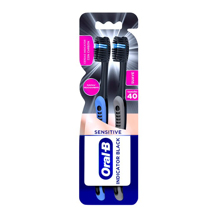 Cepillo Indicator Black Oral B 2 Pack