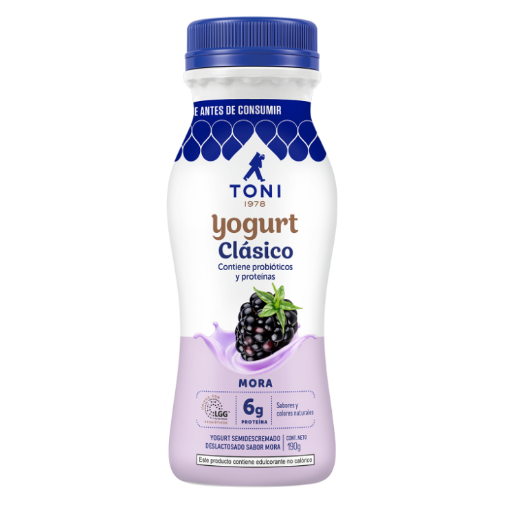 Yogurt Clásico Semidescremado Toni 190 Gr
