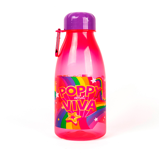 Envase Para Bebidas Rojo Trolls Fun Kids 500Ml Ref