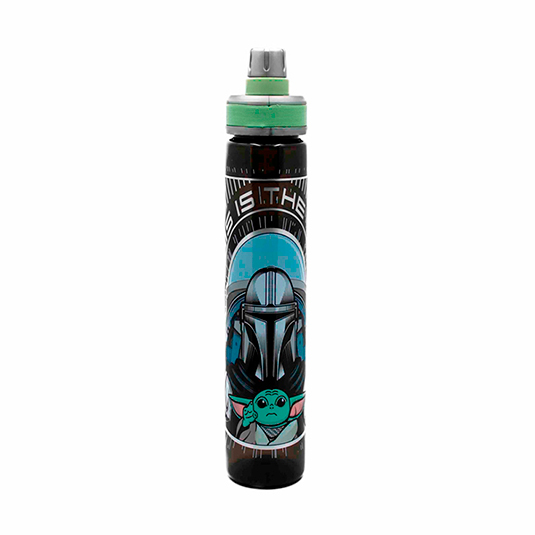 Envase Para Bebidas Con Tapa Baby Yoda Fun Kids 65