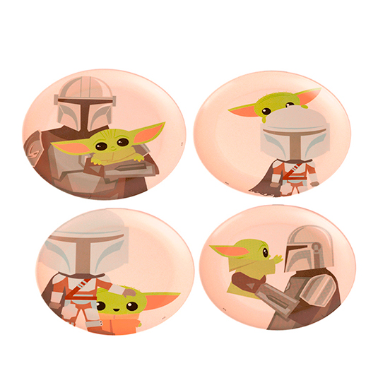 Plato Tendido Bambu Mandalorian Fun Kids Ref:0922