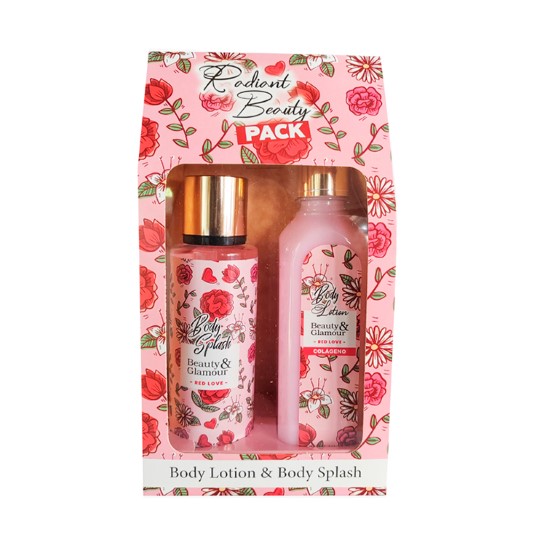 Crema Corporal & Body Splash Red Love Beauty & Glamour Pack