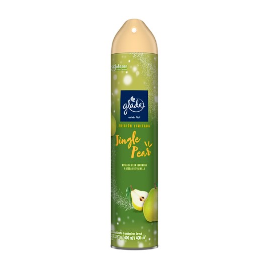 Aromatizante Glade Aerosol Pera 400 Ml.