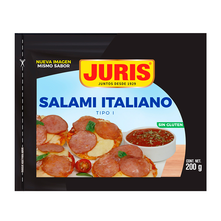 Salami Italiano Tipo I Juris 200 Gr