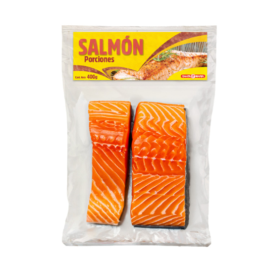 Salmon Porcion Santa Maria 400Gr
