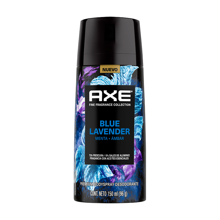 Desodorante En Aerosol Blue Lavender Axe 150ml
