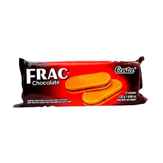 Galleta Frac Sabor A Chocolate Costa 123gr