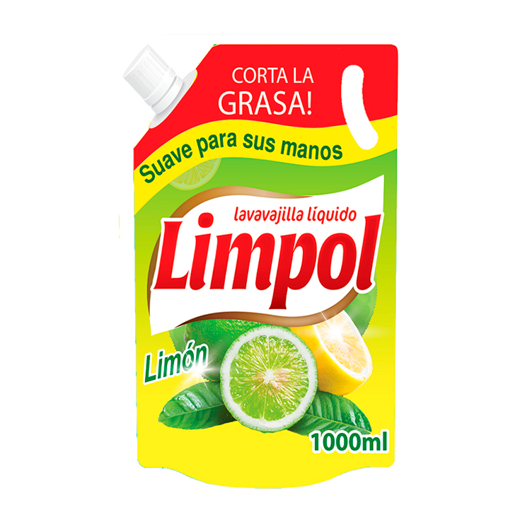 Limpol Lavavajilla Limon Doy Pack 1Lt